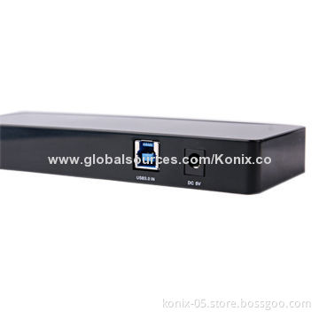 Novelty Items 7-port USB3.0 Hub with 1 DCP Charging Port